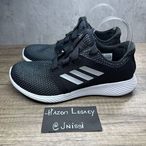 Adidas~Women’s~Edge Lux 3 Black/Silver/White Running Shoes Sneakers~Size 7.5